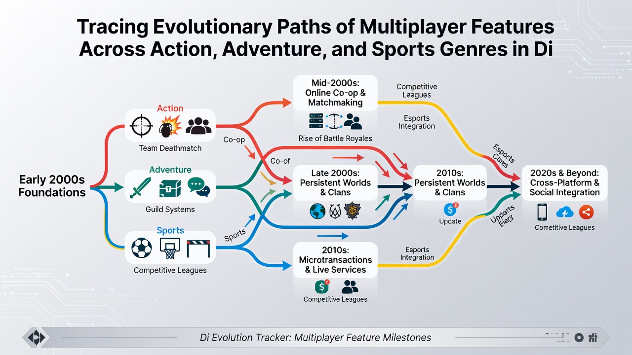 Modern digital arcade setup with networked multiplayer stations for action, adventure, and sports simulations